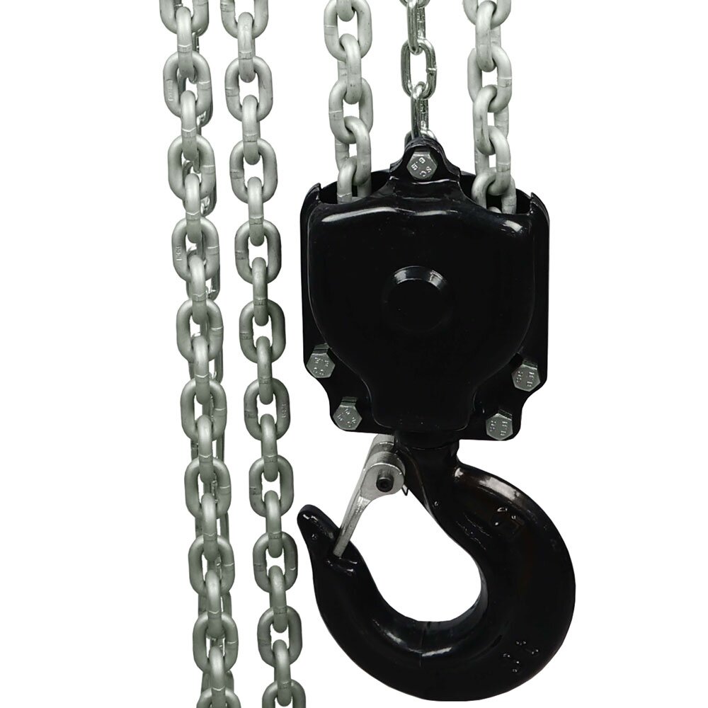 Close-up POWERTEX chain hoist hook